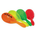 Translucent Neon Maracas